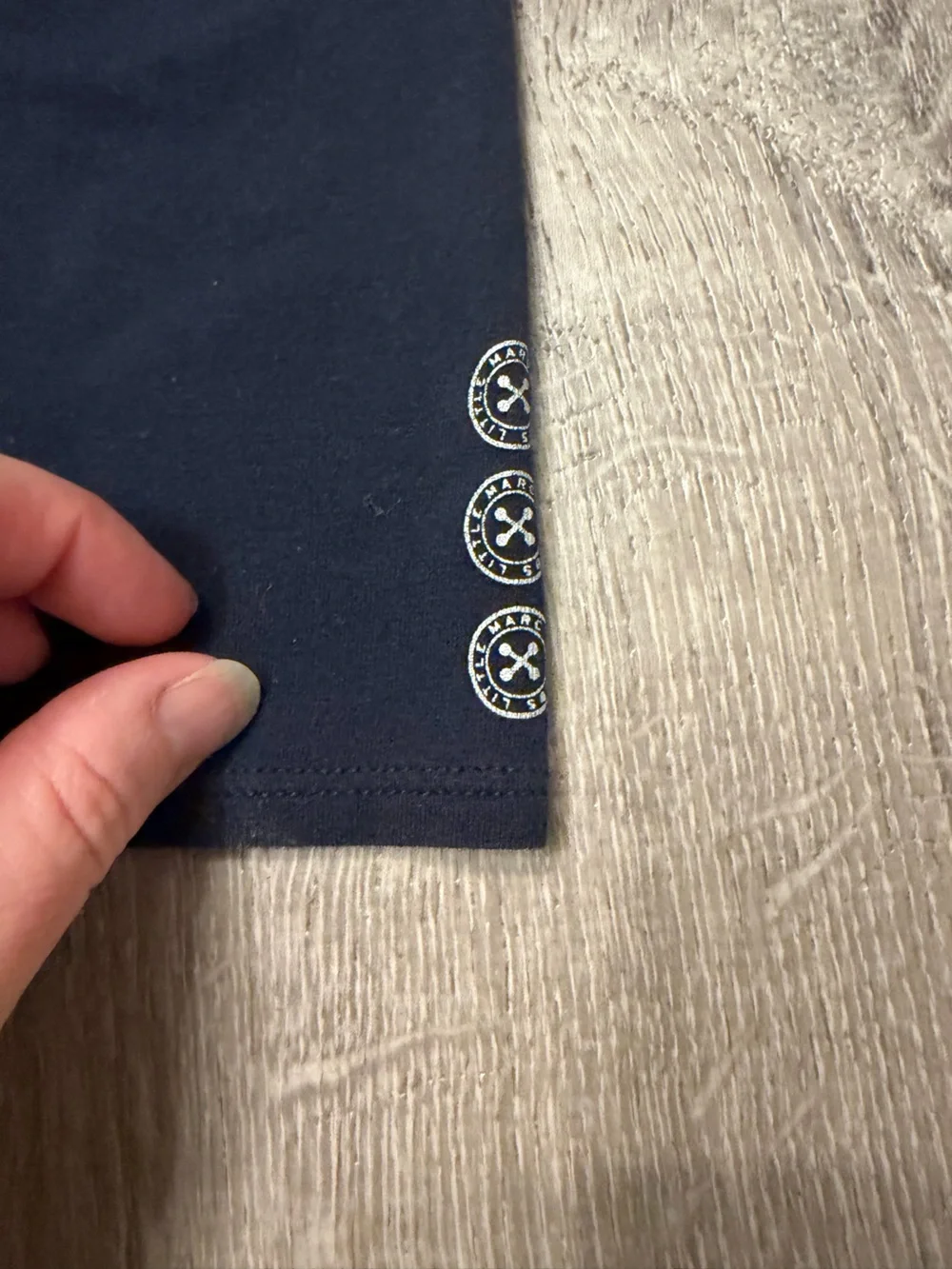 Baby Girl's Little Marc Jacob's Navy Blue Leggings- Size 6 Months